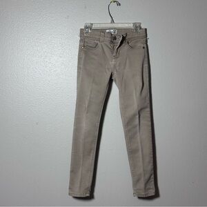 Jordache Kids Girls Khaki Tan Skinny Jeans Uniform Pants Size 8 Slim.
